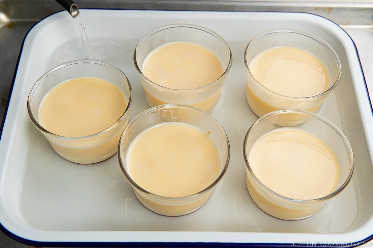 Japanese Custard Pudding-step by step-35