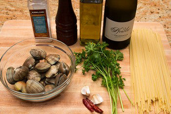 Clam Pasta Ingredients