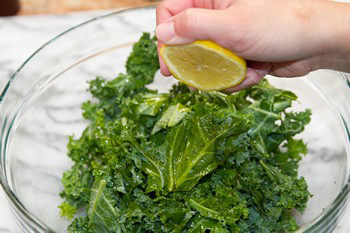 Massaged Kale Salad with Mango 1