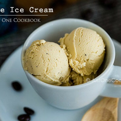 Coffee Ice Cream | Easy Japanese Recipes at JustOneCookbook.com
