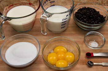 Coffee Ice Cream Ingredients