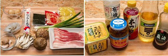 Tsukemen Ingredients