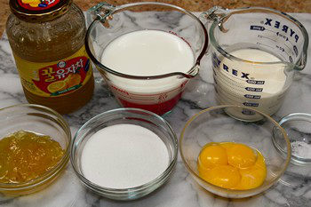 Yuzu Ice Cream Ingredients