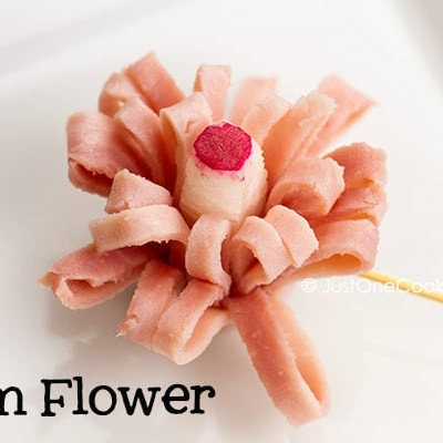 Ham Flower | Easy Japanese Recipes at JustOneCookbook.com