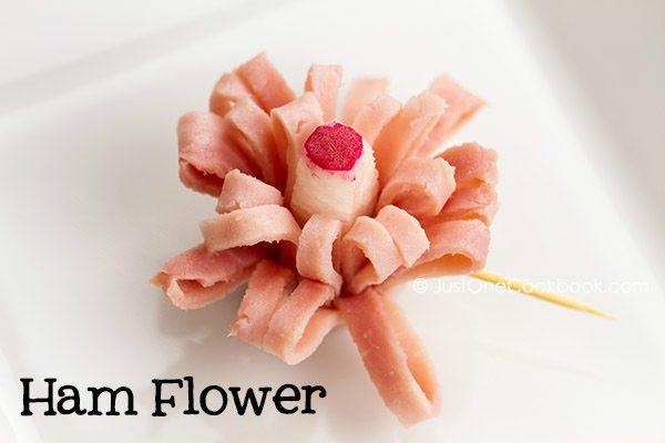 Ham Flower | Easy Japanese Recipes at JustOneCookbook.com