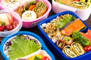 50 Set!! Heatable Disposable Colorful Japanese Bento Box, Lunch