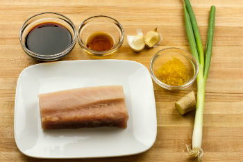 Garlic Albacore Ingredients