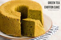 Green Tea Chiffon Cake | Easy Japanese Recipes at JustOneCookbook.com