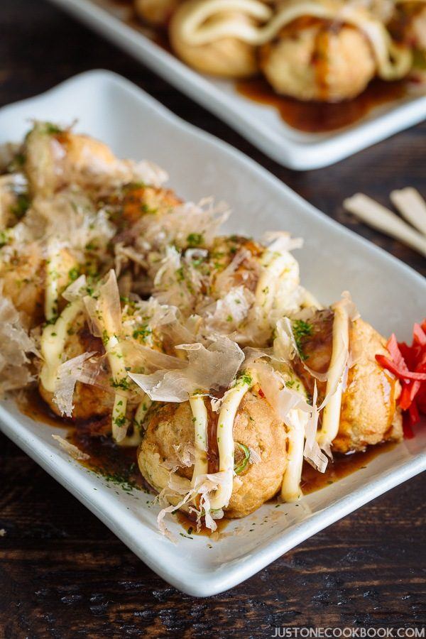 Takoyaki - Octopus Balls (たこ焼き)| Easy Japanese Recipes at JustOneCookbook.com