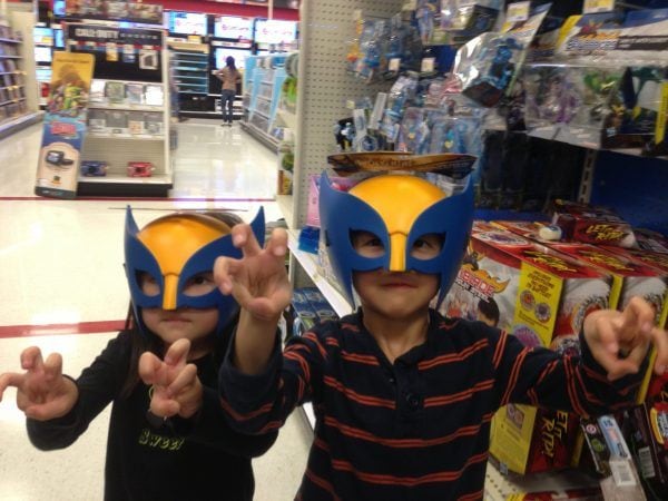 childrens wolverine mask