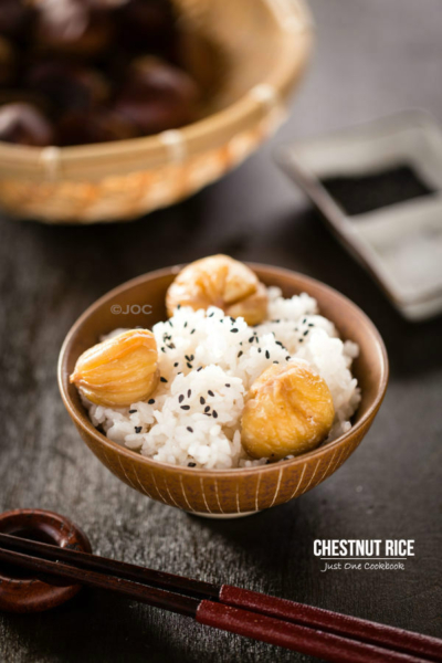 Chestnut Rice (Kurigohan) | Easy Japanese Recipes at JustOneCookbook.com