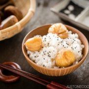 Chestnut Rice | Easy Japanese Recipes at JustOneCookbook.com