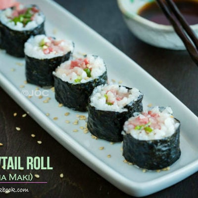 Yellowtail Roll (Negihama Maki) | Easy Japanese Recipes at JustOneCookbook.com