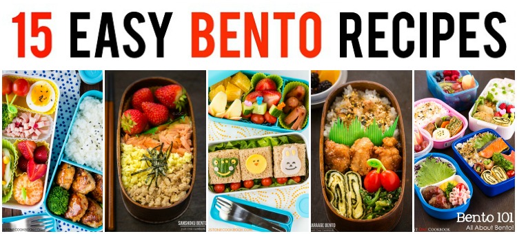 Bento Recipes (Lunch Box Ideas) • Just One Cookbook