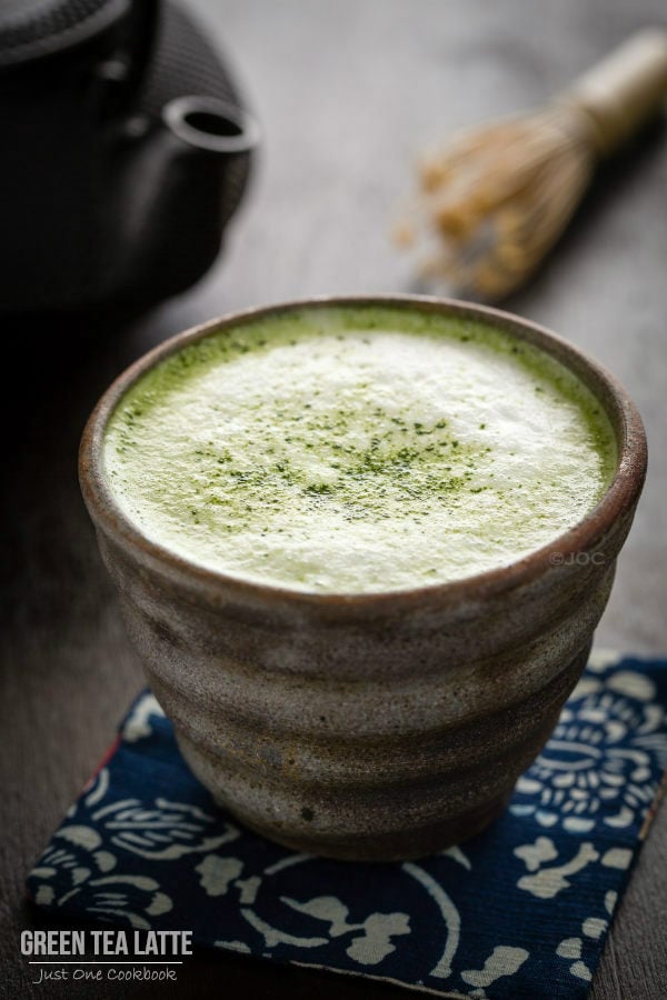 green tea latte recipe