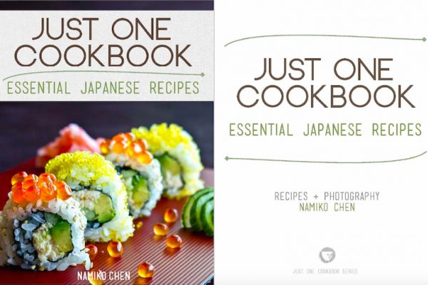 Just One Cookbook Essential Japanese Recipes-eCookbook cover