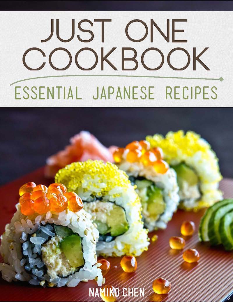Just One Cookbook - Essential Japanese Recipes cookbook is available for sale