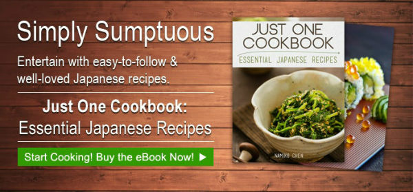 Just One Cookbook Essential Japanese Recipes ebook