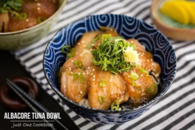 Albacore Tuna Bowl | Easy Japanese Recipes at JustOneCookbook.com