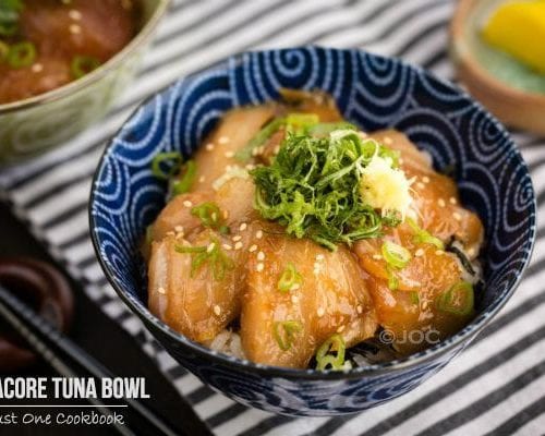 Albacore Tuna Bowl びんちょう鮪の漬け丼