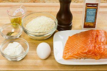 Crispy Salmon Ingredients