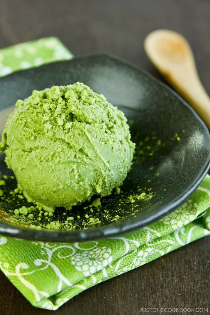 Green Tea Ice Cream | Unusual Homemade Ice Cream Recipes You've Never Heard Of | ice cream machine recipes