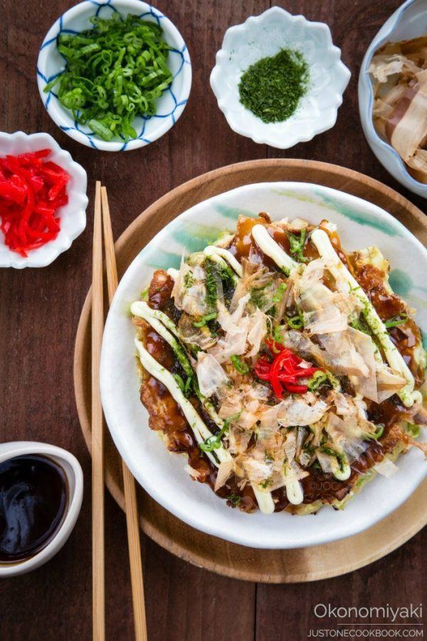 Okonomiyaki Recipe お好み焼き • Just One Cookbook
