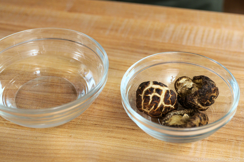 Shiitake Dashi Ingredients 1