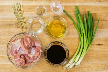 Yakitori Ingredients