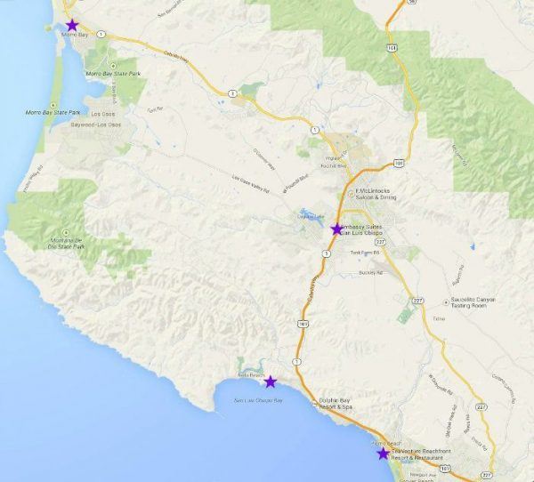 Google Map San Luis Obispo