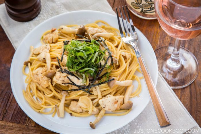 Ume Shiso Pasta 梅しそパスタ • Just One Cookbook