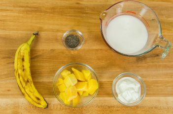 Mango Coconut Ingredients