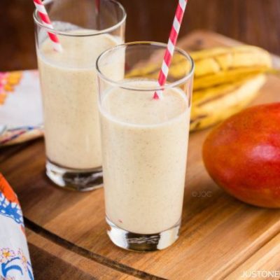 Mango Coconut Smoothie | Easy Japanese Recipes at JustOneCookbook.com