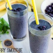 Blueberry Smoothie | Easy Japanese Recipes at JustOneCookbook.com