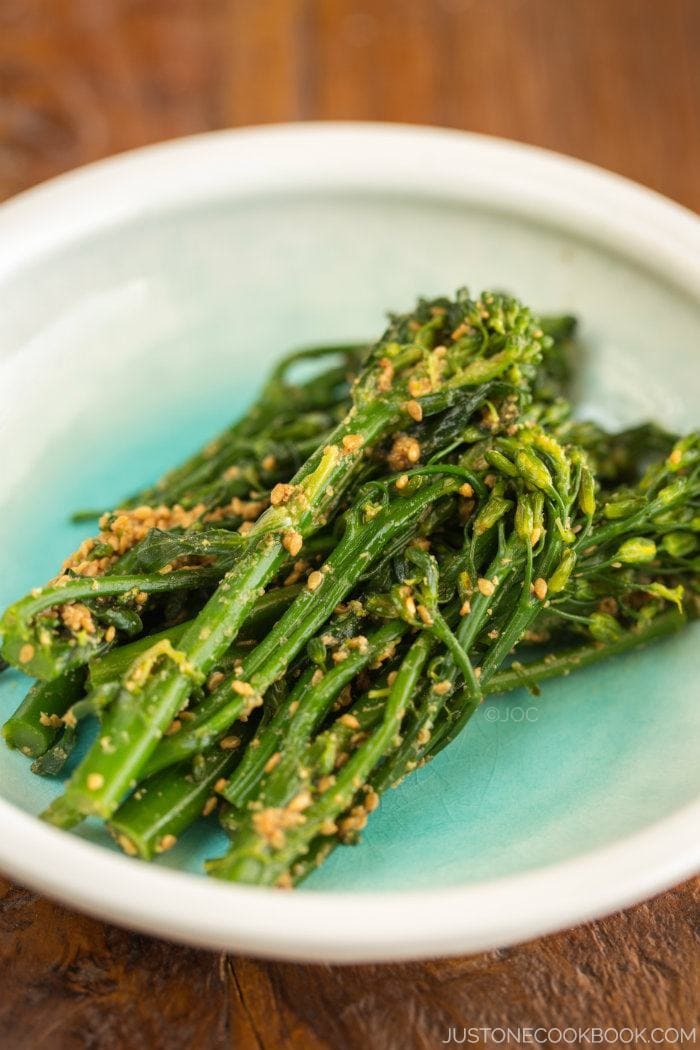 Broccolini Gomaae | Easy Japanese Recipes at JustOneCookbook.com
