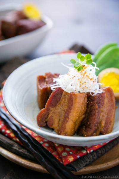 Braised Pork Belly (Kakuni) #recipe | Easy Japanese Recipes at JustOneCookbook.com