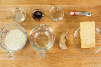 Ginger Rice Ingredients