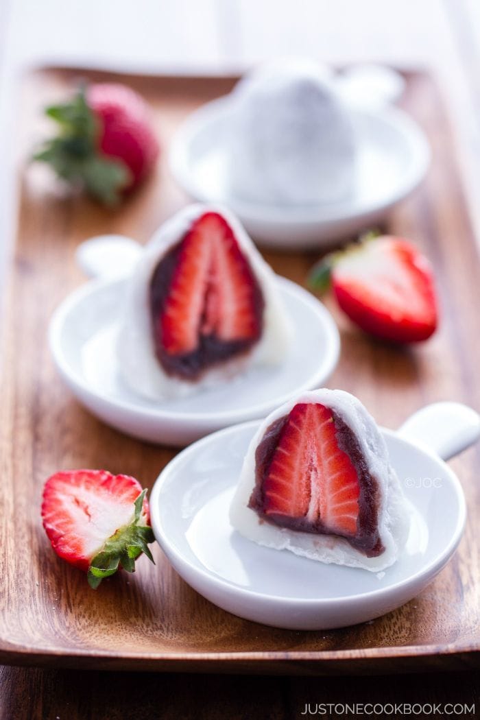 Strawberry Daifuku (Strawberry Mochi) | Easy Japanese Recipes at JustOneCookbook.com