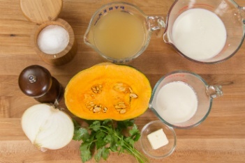 Kabocha Squash Soup Ingredients