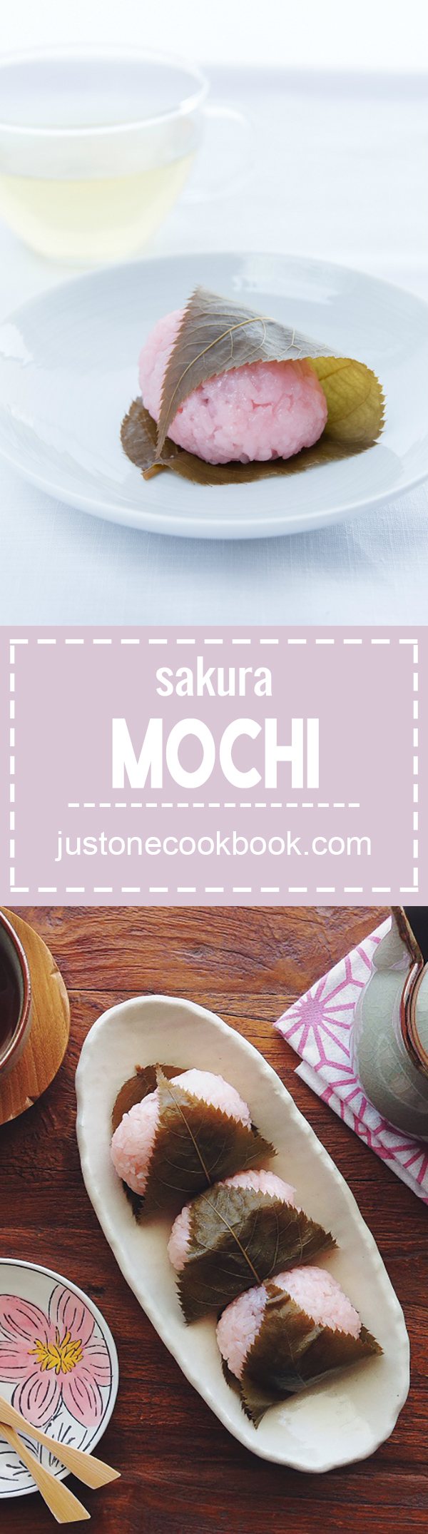 Sakura Mochi 桜餅 • Just One Cookbook