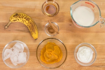 Pumpkin Smoothie Ingredients