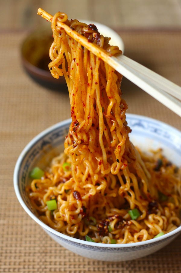 Ramen Noodles With Spicy Korean Chili Dressing