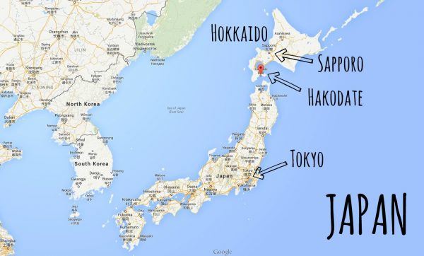 Google Map Japan