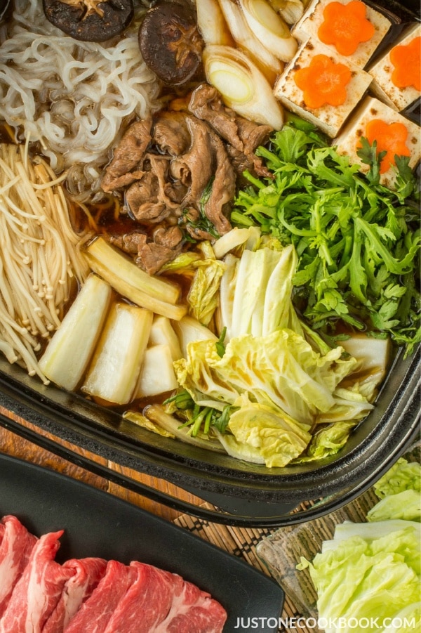 Sukiyaki (Japanese Hot Pot) | Easy Japanese Recipes at JustOneCookbook.com