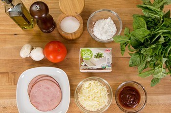 Tofu Pizza Ingredients