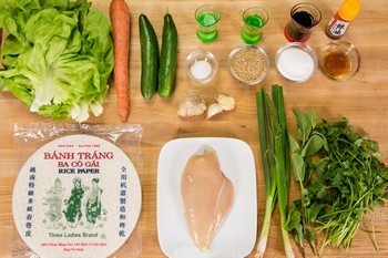 Chicken Spring Rolls Ingredients