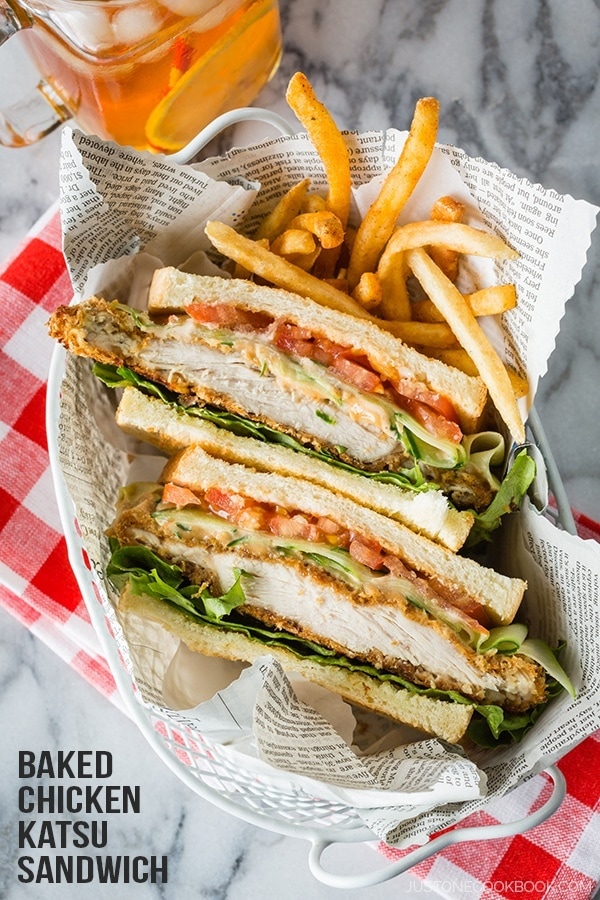 Baked Chicken Katsu Sandwich | Easy Japanese Recipes at JustOneCookbook.com