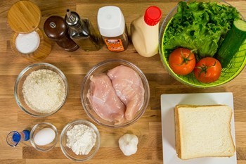 Crispy Chicken Sandwich Ingredients