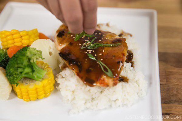 Grilled Chicken with Teriyaki Sauce 7