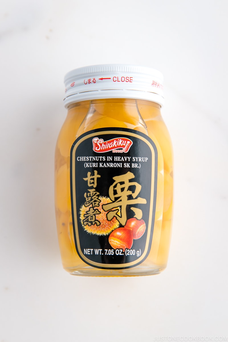 Kuri Kanroni (Chestnuts in Heavy Syrup) | Easy Japanese Recipes at JustOneCookbook.com